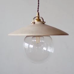 Super Simple EDMUND PENDANT LIGHT - CLEAR MAPLE LIGHTING