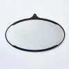 Super Simple DECOR FAIRMOUNT MIRROR WIDE OVAL - BLACK