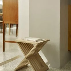 Super Simple FURNITURE FIONIA STOOL - TEAK
