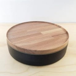 Super Simple TABLETOP HASAMI PORCELAIN XLARGE BOWL + LID - BLACK