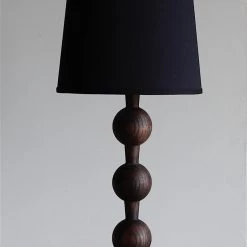 Super Simple LIGHTING HUGO BARBELL TABLE LAMP - DARK WASH