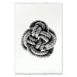 Super Simple CARRICK MAT KNOT FRAMED ART