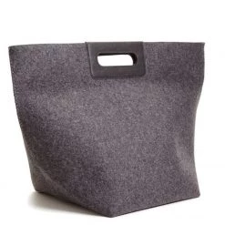 Super Simple KORB TOTE BIN - CHARCOAL DECOR