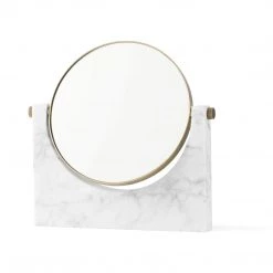 Super Simple PEPE MIRROR - WHITE MARBLE DECOR