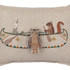 Super Simple ANIMAL FRIENDS CANOE PILLOW