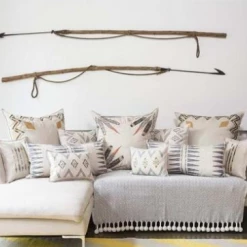 Super Simple NAVY QUILL LUMBAR PILLOW 5 Super Simple NAVY QUILL LUMBAR PILLOW