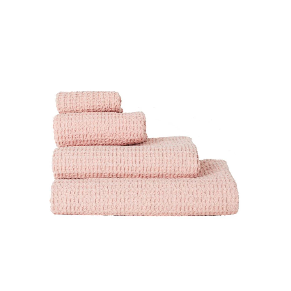 Super Simple SIMPLE WAFFLE TOWELS - BLUSH 1 Super Simple SIMPLE WAFFLE TOWELS - BLUSH
