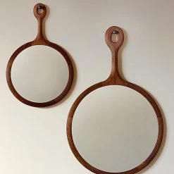 Super Simple DECOR SOPHIA MIRROR - BLACK WALNUT