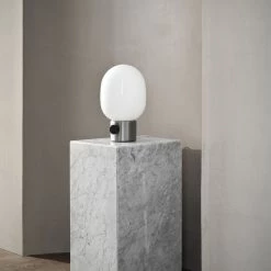 Super Simple BRUSHED STEEL TABLE LAMP LIGHTING
