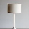 Super Simple TRUMPET LARGE TABLE LAMP - WHITE WASH LIGHTING