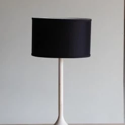Super Simple TRUMPET LARGE TABLE LAMP - WHITE WASH LIGHTING