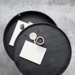 Super Simple FURNITURE TURNING TABLE - BLACK ASH